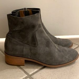 Caslon ankle boots, blue/grey, worn once